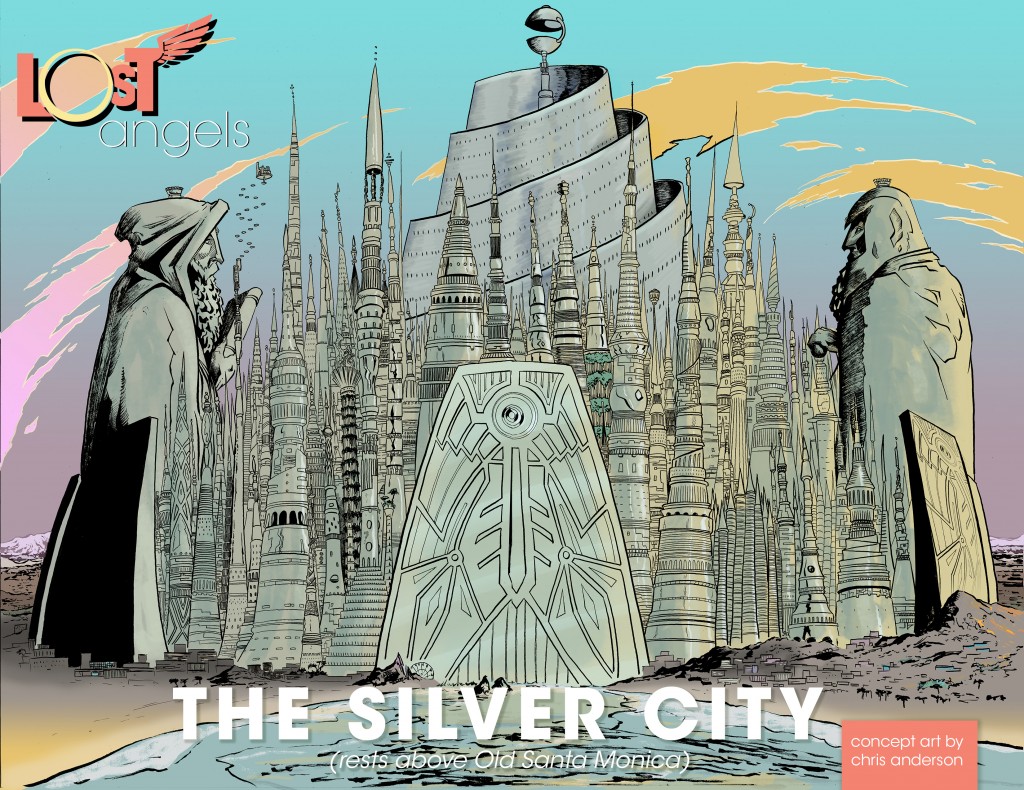 Lost Angels - The Silver City Concept Art